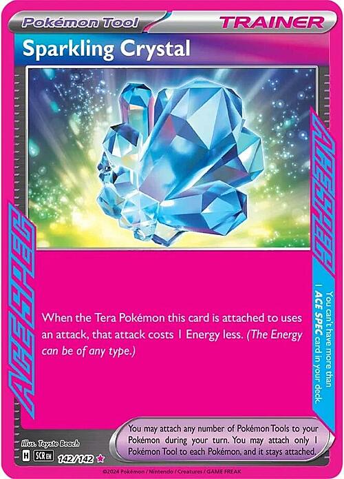 Sparkling Crystal Card Front