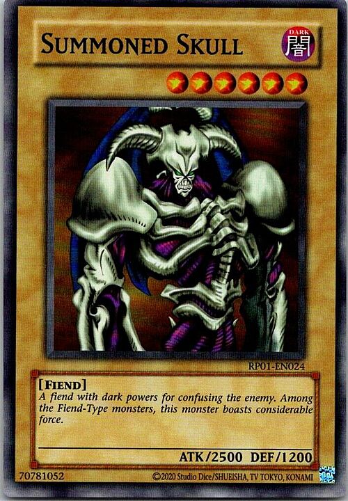 Summoned Skull Card Front