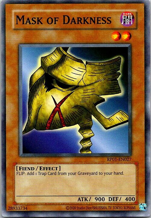 Maschera dell'Oscurità Card Front