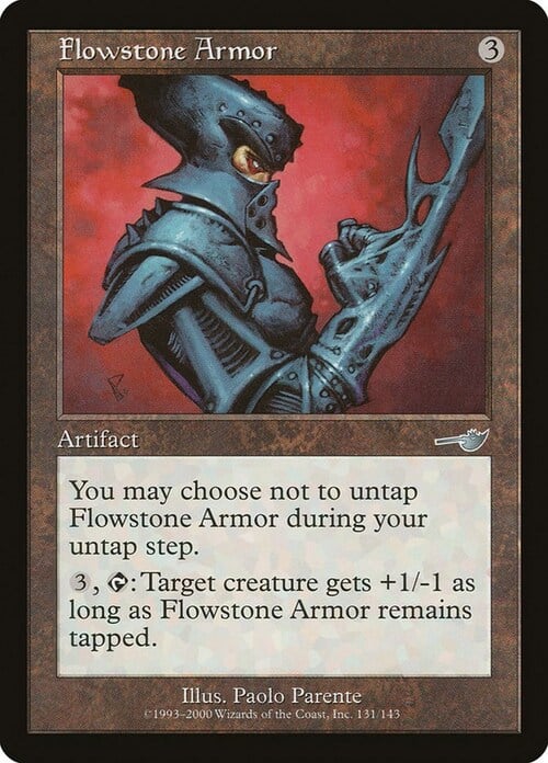 Flowstone Armor Card Front