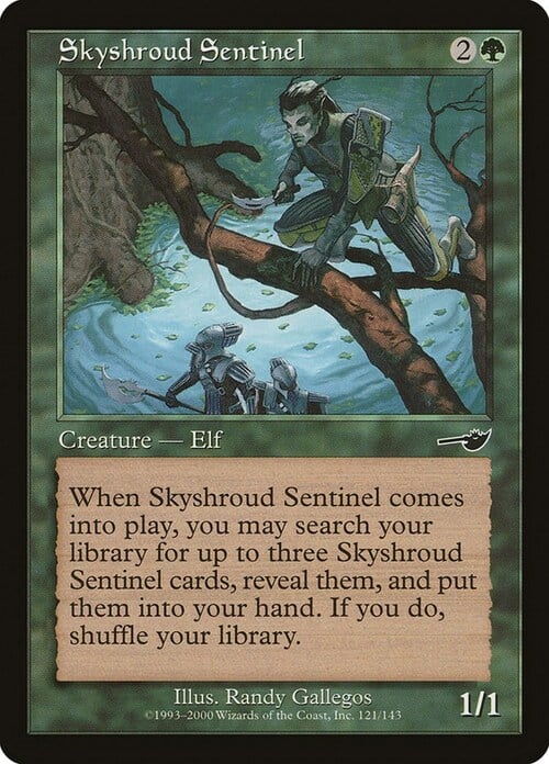 Skyshroud Sentinel Card Front