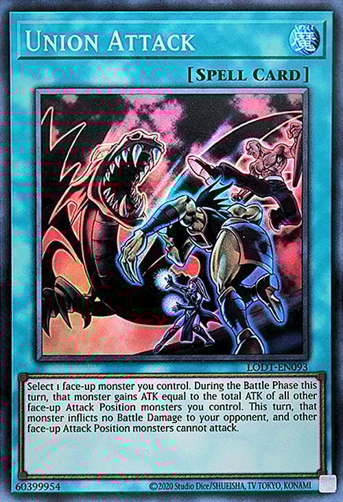 Union Attack Card Front