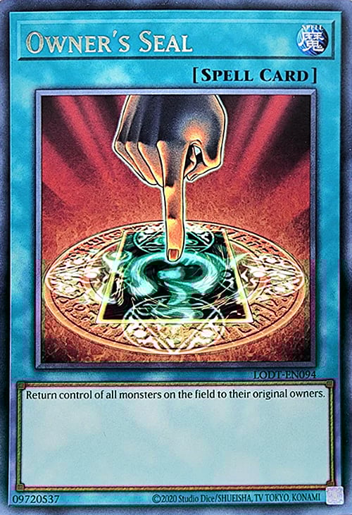 Sigillo del Padrone Card Front