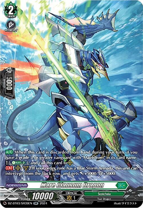 Mare Clausum Dragon Card Front