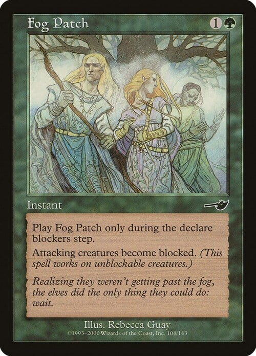 Fog Patch Card Front