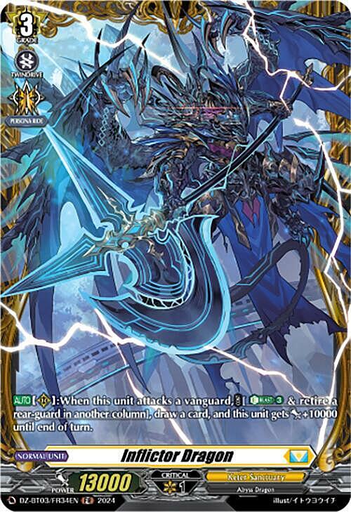 Inflictor Dragon Card Front