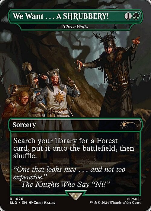 Three Visits Card Front