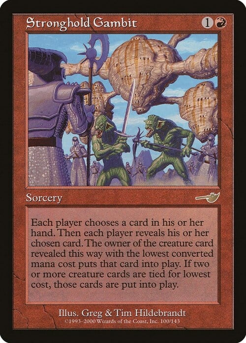 Stronghold Gambit Card Front