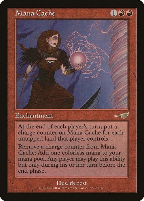 Mana Cache Card Front
