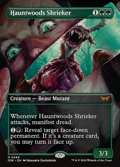 Hauntwoods Shrieker Card Front