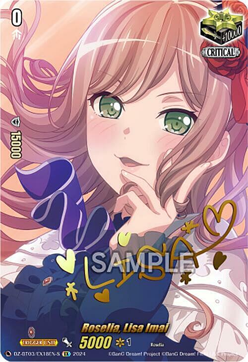 Roselia, Lisa Imai Card Front