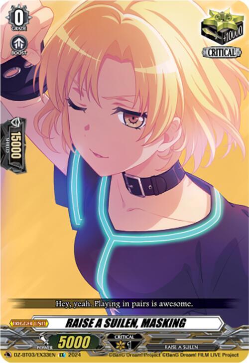 RAISE A SUILEN, MASKING Dimensional Transcendence | Vanguard