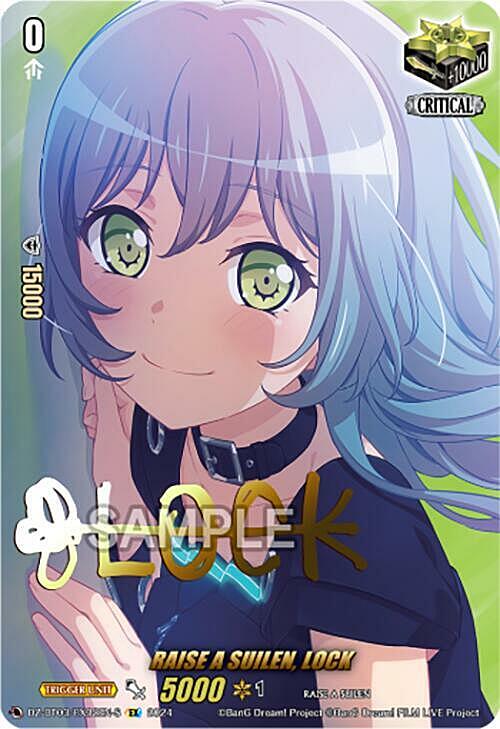 RAISE A SUILEN, LOCK Card Front