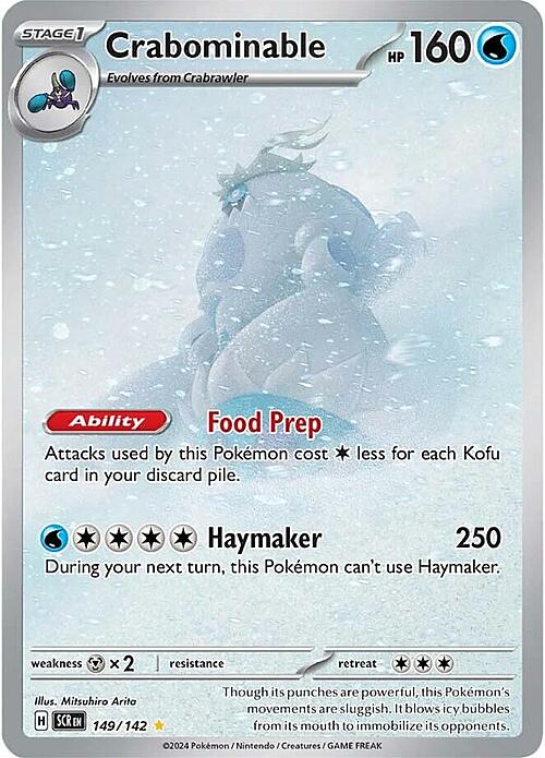 Crabominable Card Front