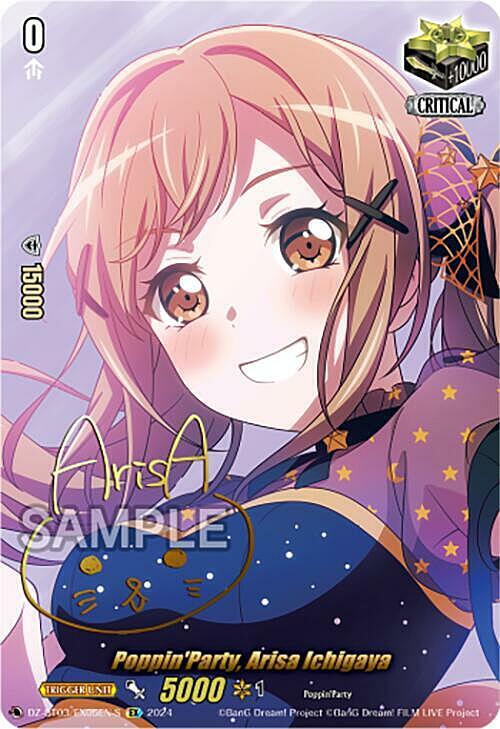 Poppin'Party, Arisa Ichigaya Card Front