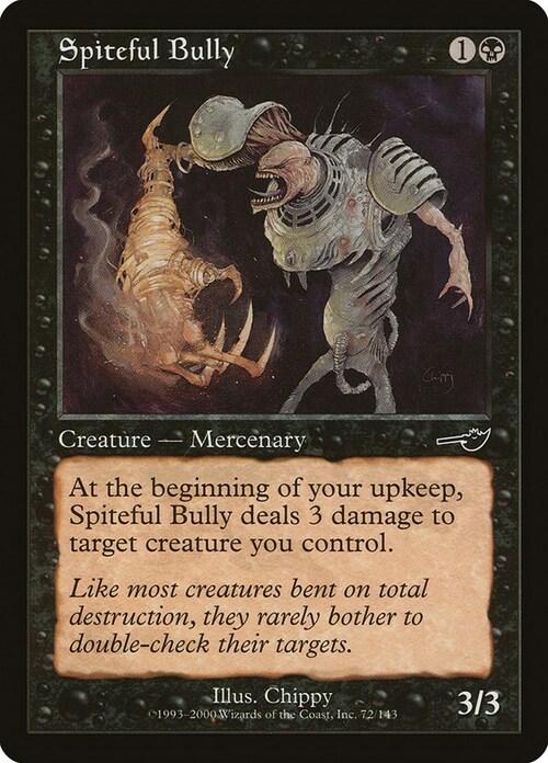 Spiteful Bully Card Front