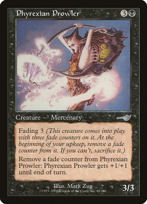Predatore di Phyrexia Card Front