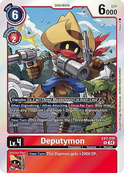 Deputymon Card Front