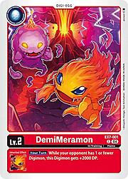DemiMeramon · Non-Foil EX7-001