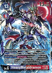 HeavyMetaldramon · Alternate Art EX7-062a