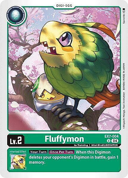Fluffymon Card Front