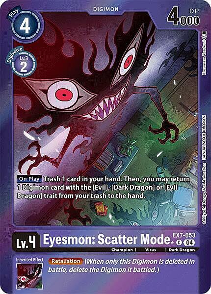 Eyesmon: Scatter Mode Card Front