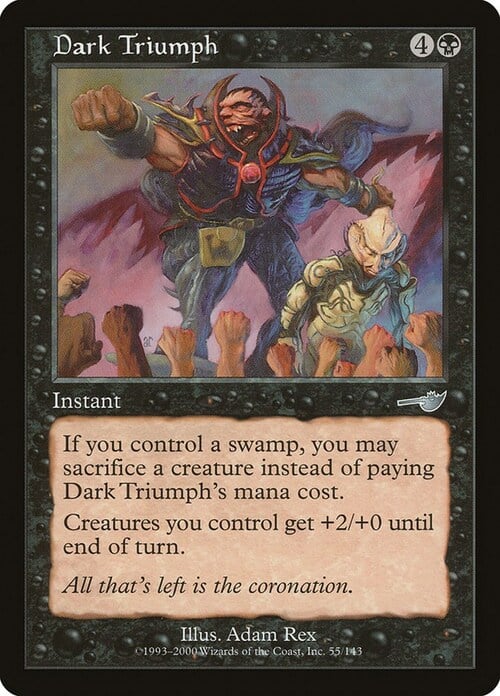 Dark Triumph Card Front