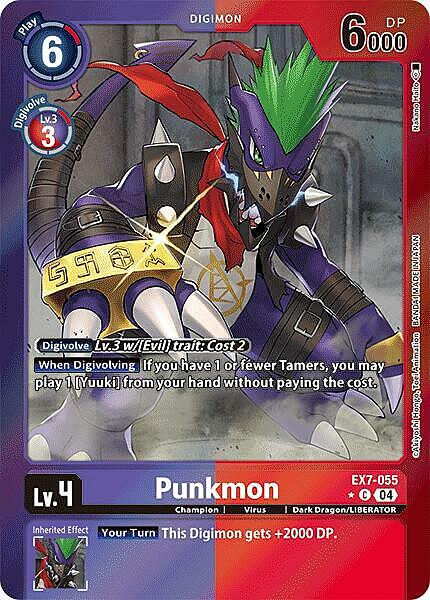 Punkmon Card Front