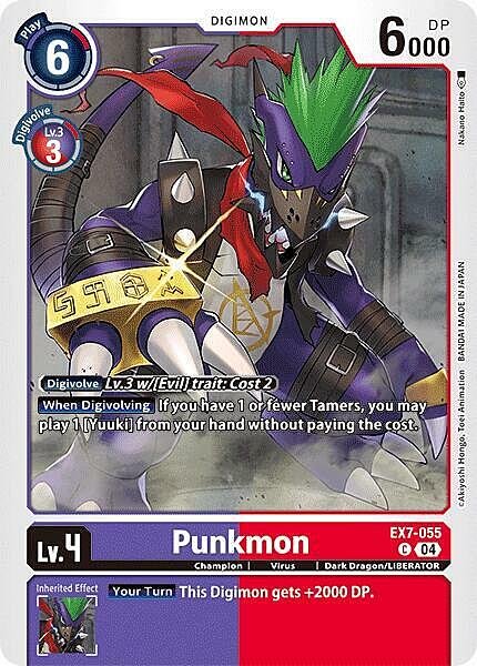 Punkmon Card Front