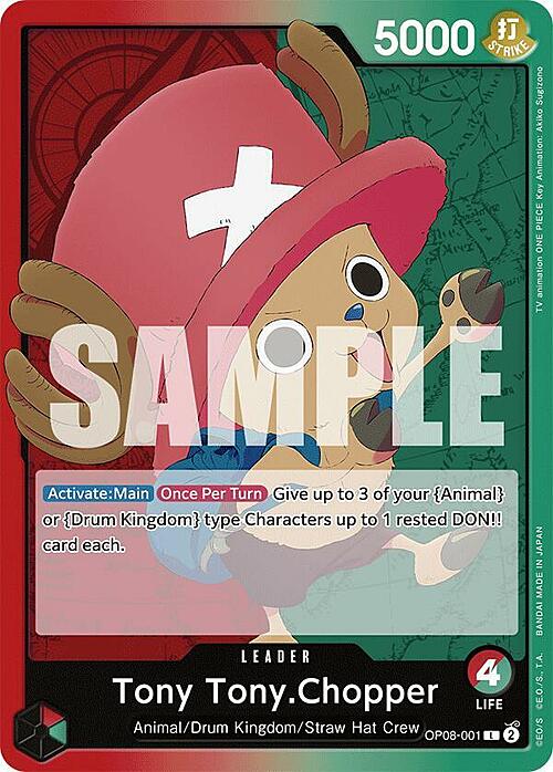 Tony Tony.Chopper Card Front