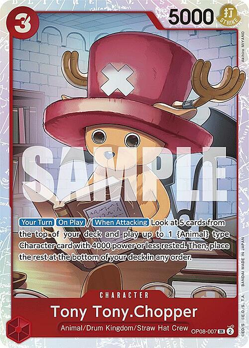 Tony Tony.Chopper Card Front