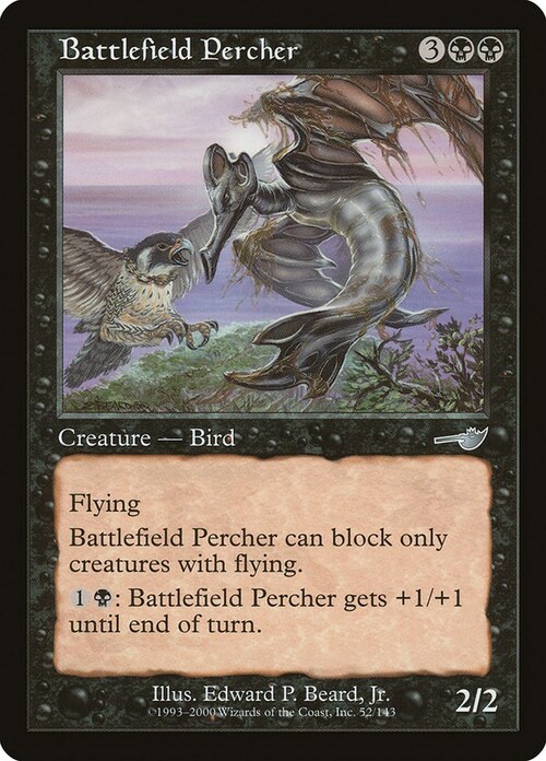 Battlefield Percher Card Front