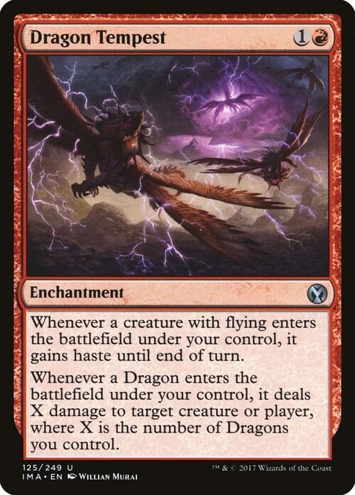 Tempesta Draconica Card Front