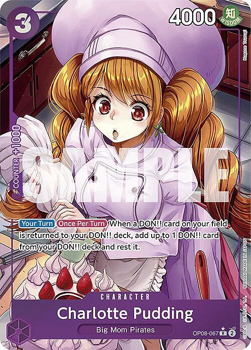 Charlotte Pudding Card Front