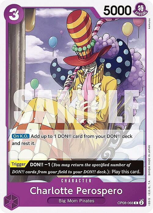 Charlotte Perospero Card Front