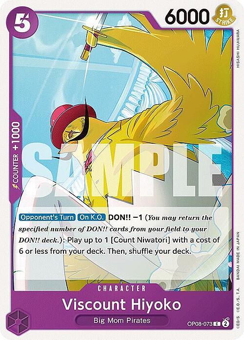 Viscount Hiyoko Card Front