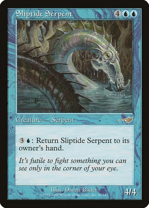 Serpente della Marea Card Front