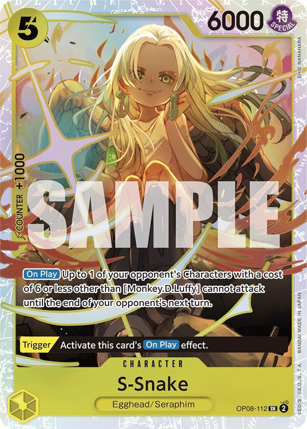 S-Snake OP-08: Two Legends | One Piece | CardTrader