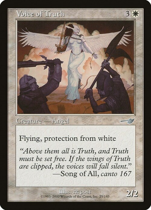 Voice of Truth Card Front