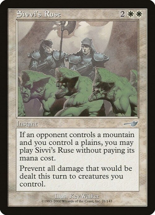 Sivvi's Ruse Card Front