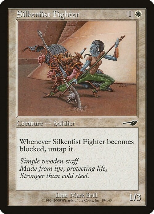 Silkenfist Fighter Card Front
