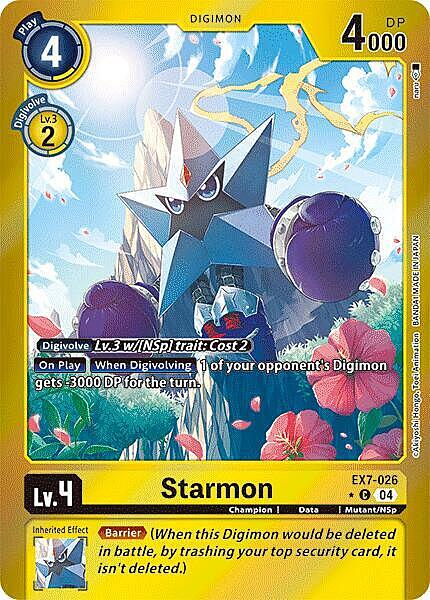 Starmon Card Front