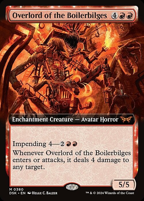 Overlord of the Boilerbilges Card Front