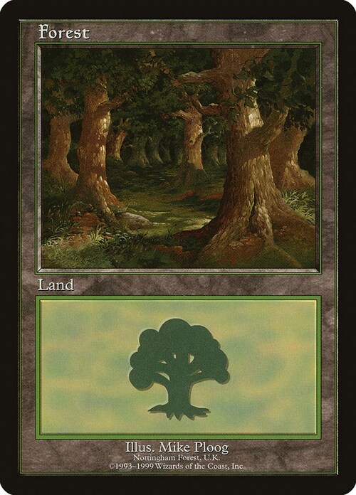 Forest Card Front