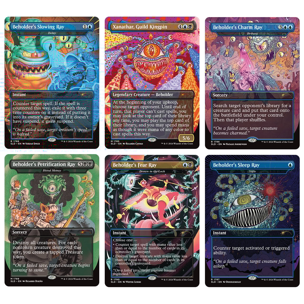 Secret Lair x Dungeons & Dragons: Death is in the Eyes of the Beholder I Set