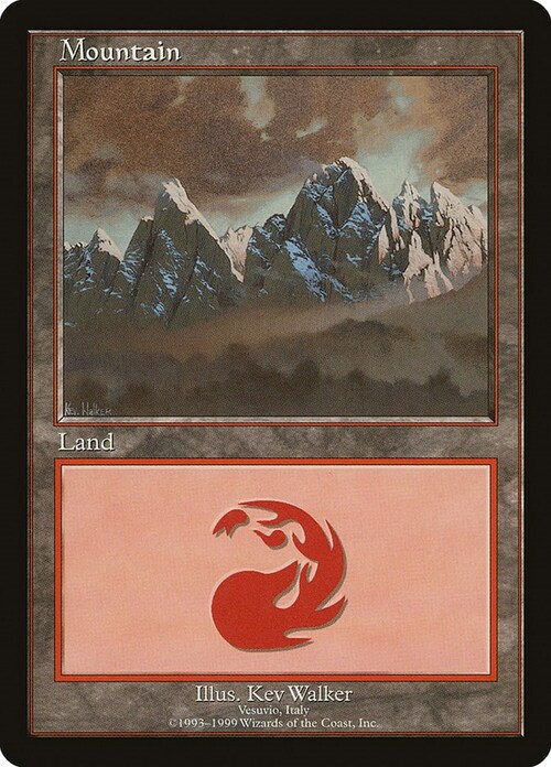 Mountain Card Front