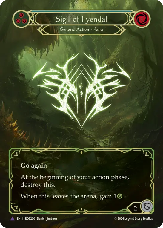Sigil of Fyendal Rosetta | Flesh and Blood | CardTrader