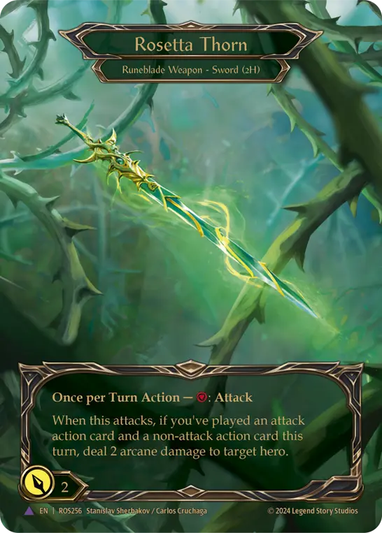 その他 flesh and blood RosettaThorn Rosetta Thorn Rosetta | Flesh and Blood | CardTrader