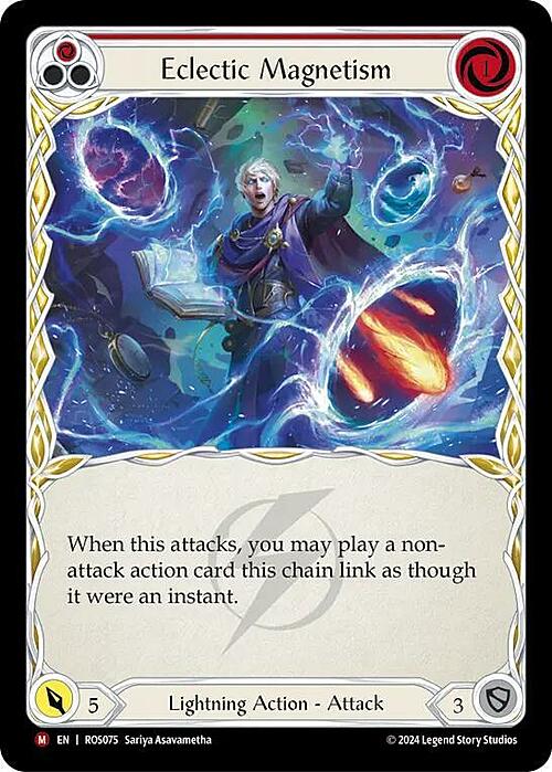 Eclectic Magnetism Card Front