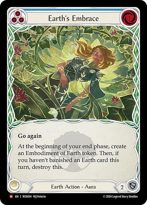 Earth's Embrace Card Front